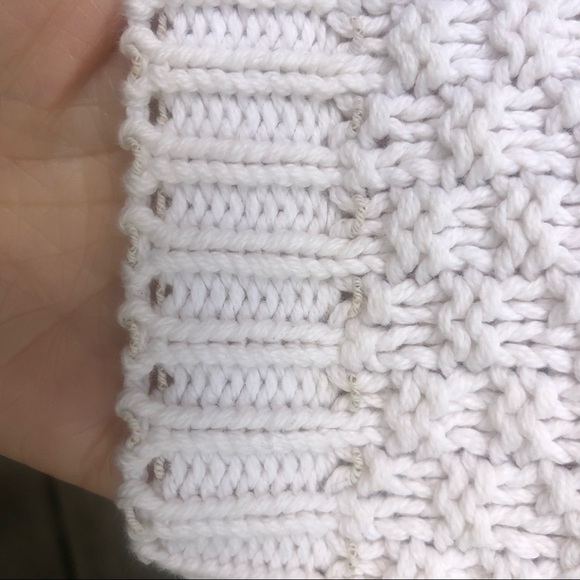 SOLD-Vintage L.L. Bean 100% cotton cardigan made in USA - Picture 7 of 14